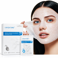 Masque de beauté à l'hyaluronate de sodium, hydratation puissante, améliore l'élasticité de la peau, masque régulateur de sébum