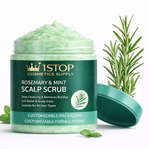 <span class=keywords><strong>Exfoliante</strong></span> Corporal Semiacabado <span class=keywords><strong>de</strong></span> Lavanda y Sal Marina <span class=keywords><strong>para</strong></span> Piel Seca, Limpieza Profunda y Nutrición, Todo en Uno - Product Image 1