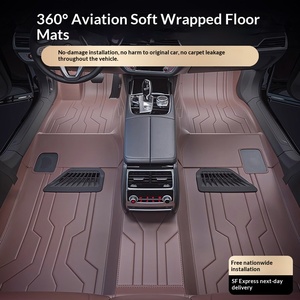 Tapis de sol en cuir d'aviation 360° pour tous les modèles de véhicules - Product Image 2