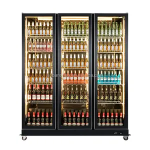 Bier Bar Theke Display Kühlschrank aufrecht Display Kühlschrank für Bar