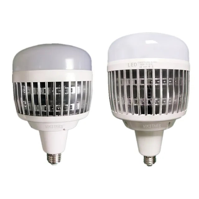 High Quality Plastic High Power E27 E40 50/60/80/100/120/150/200W Led T Bulb