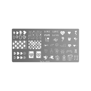 แผ่นปั๊มศิลปะเล็บ - Product Image 1