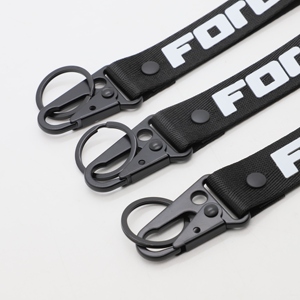 Custom Printed Short Wrist <b>Lanyard</b> with Heavy Duty Carabiner <b>for</b> Performance Car Enthusiasts Durable <b>Key</b> <b>Lanyards</b> - Product Image 2