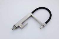 Robinet de cuisine pivotant moderne et minimaliste en cuivre et céramique, mitigeur vertical chaud-froid pour évier de légumes, vente en gros d'usine