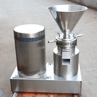Chine petit moulin colloïdal de chocolat de soja de beurre d'arachide d'acier inoxydable faisant la machine pour le beurre d'arachide de pâte de noix de nourriture
