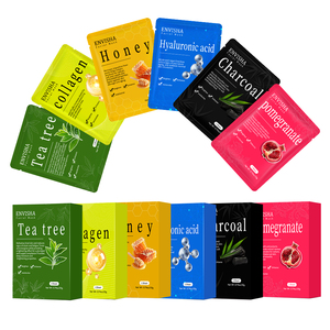 Mascarilla Facial y Nasal Blanqueadora e Hidratante de Frutas Naturales Orgánicas de Marca Privada Personalizada <span class=keywords><strong>con</strong></span> Aloe Vera y Té <span class=keywords><strong>Verde</strong></span> - Product Image 5