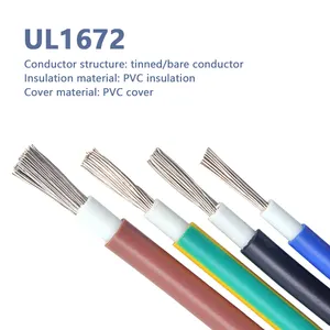 UL1617 UL1672 UL1185 16awg 18awg 20awg 22awg 24awg UL موصل قياسي