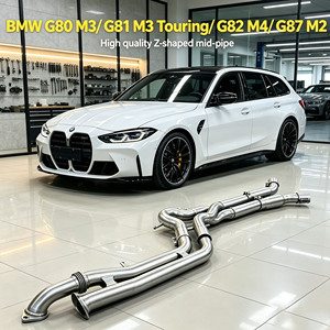 Tubo de Escape Central Forjado Tipo Z de Longitud Igual GT4 para BMW M3 M4 G80 G82 G83 G87 2021-2024 Venta al por Mayor de Fábrica - Product Image 1