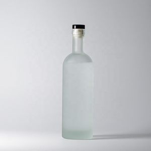 750ml chai rượu thủy tinh cho Vodka tinh thần Rum Tequila nút chai rượu vang kín hình dạng xi lanh - Product Image 3