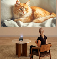 Precio bajo Gaming Mini Android 12 Proyector 4K Soporte Home Theater Portátil Inalámbrico WiFi 6 BT Video Película Short Throw Beamer