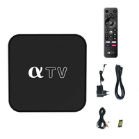 Versión Global ATVSE 4K, TV Box con IPTV Gratis, Android 10, 2GB de RAM, 8GB de ROM, Reproductor Multimedia Inteligente con Aplicaciones de TV