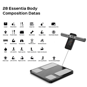 <span class=keywords><strong>Balance</strong></span> <span class=keywords><strong>électronique</strong></span> numérique intelligente à 8 électrodes, alimentée par batterie, bio-impédance, pour mesurer la masse graisseuse, l'eau corporelle, la masse musculaire et l'IMC - Product Image 5