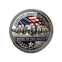 Pièces commémoratives sportives personnalisées en alliage de zinc, design dragon laqué Maya aztèque mexicain, durable, marque Zhen Xing