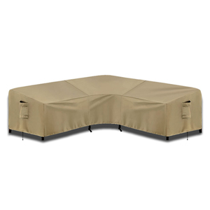 <span class=keywords><strong>Housse</strong></span> de protection <span class=keywords><strong>pour</strong></span> canapé d'angle de jardin en tissu Oxford, <span class=keywords><strong>pour</strong></span> mobilier d'extérieur - Product Image 3
