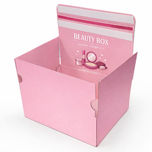 Boîtes d'emballage pour rouge à lèvres, boîtes d'expédition faciles à ouvrir, en carton ondulé E, logo personnalisé OEM - Product Image 2