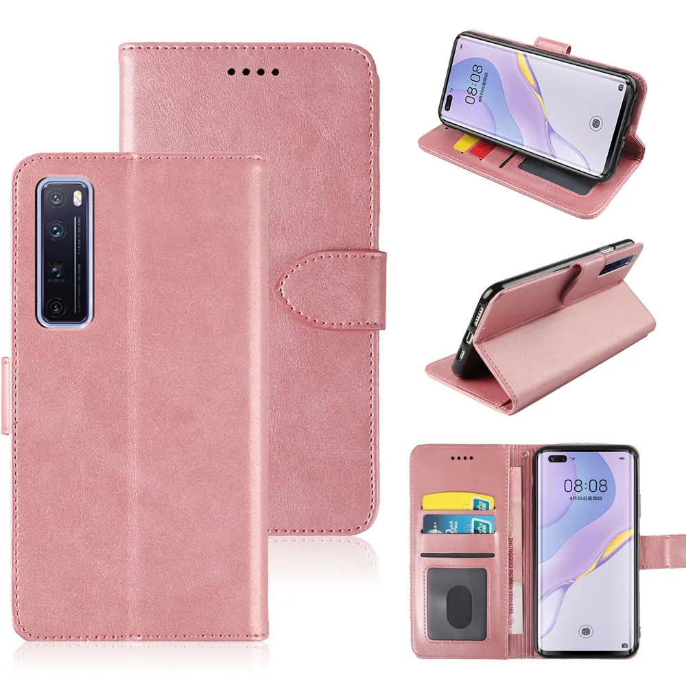 Funda de cuero para teléfono móvil Huawei P Smart Z Mate 40 Pro, carcasa de lujo a la moda, P Smart Plus, 2021