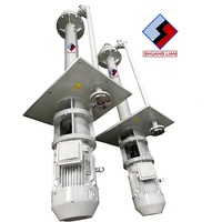 Pompe semi-submersible VS4 API610 FY à axe long, verticale, étanche, sans obstruction, pour produits chimiques et piscines pétrolières