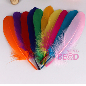 Pluma de ganso 15-20cm para artesanía de Carnaval atrapasueños ACCESORIOS DE DISFRACES - Product Image 4
