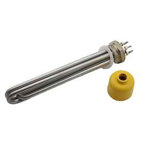 Tube chauffant électrique à immersion DN40 DN50 1.5/2 pouces 220 380V SS304 tige chauffante réservoir d'eau thermique à huile chaudière 115 bride - Product Image 6