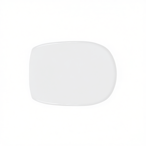 Asiento de inodoro termoestable para GSI X2 Form 6, blanco, cierre suave, 50 cm de largo, 40 cm de ancho, 8 cm de alto - Product Image 3