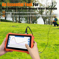 PQWT New Arrival PQ225 Series 50m 100m 200m Geophysical Equipment Deep Underground Water Finder Detector for Well Drilling