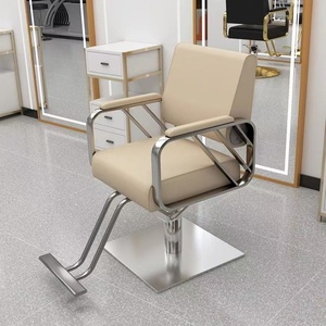 Silla de Estilista Profesional, Altura Ajustable, Silla de Peluquería de Acero Inoxidable Resistente - Product Image 3