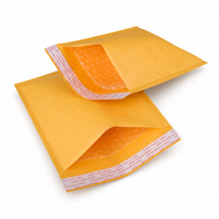 Enveloppes d'expédition jaunes en kraft à bulles, matelassées, avec fermeture adhésive, imperméables, antichoc, sacs express pour entreprises, vente en gros, SGS CE