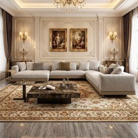 Ensemble de canapés minimalistes italiens Connery, revêtement en cuir véritable, chaise longue d'angle en forme de U pour salon