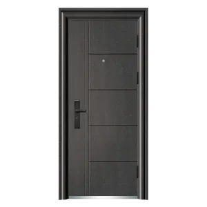 Turkey Hot Sale Multiple Styles Economic Cheap Price Security Entry Steel Doors Apartment