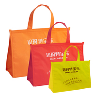 Sac isotherme réutilisable avec logo personnalisé vente en gros de sac isotherme non tissé pour le déjeuner pour les aliments
