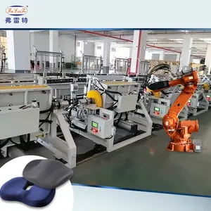 China FLT PU sponge pillow polyurethane high pressure foaming machine automatic turning mold manufacturers
