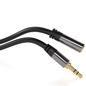 <span class=keywords><strong>Adaptador</strong></span> de Audio estéreo de extensión de macho <span class=keywords><strong>a</strong></span> hembra, 3 polos, 3,5mm, con Cable auxiliar delgado y suave, malla trenzada - Product Image 2