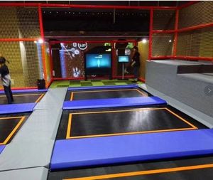 Équipement de parc d'attractions intérieur commercial de haute qualité, trampoline de <span class=keywords><strong>gymnastique</strong></span> personnalisé en plein air, certifié CE, 100-500 kg - Product Image 6