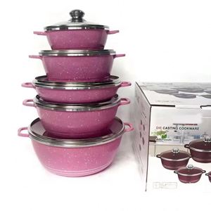 Juego de Utensilios de Cocina Antiadherentes de Metal de 10 Piezas al por Mayor, Cacerolas y Ollas - Product Image 2