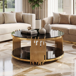 <span class=keywords><strong>Table</strong></span> d'appoint <span class=keywords><strong>de</strong></span> luxe légère en gros, style nordique moderne et simple, pour salon, avec plateau en verre trempé et base en métal, petite <span class=keywords><strong>table</strong></span> basse d'angle - Product Image 1
