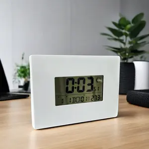 Digital Smart Table Clock with 12/24h Display Repeat Signal Temperature Reading Remote Controlled Wall Clock