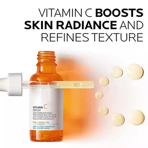 Vitamine C10 personnalisée 30ml Anti-âge blanchissant hydratant visage acide hyaluronique <span class=keywords><strong>B5</strong></span> C12 Aloe sérum de soin de la peau - Product Image 2