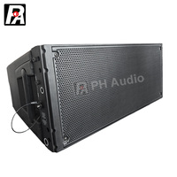 Haut-parleur professionnel Line Array double 10 pouces, actif, impédance 8 ohms, 1000W, réponse en fréquence 53Hz-19KHz, HDL20A