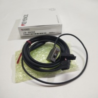 Sensor de Distancia Láser LR-XH100 con Precisión de mm/Sub-mm, Cable de 2m, Unidad Amplificadora de 100mm, Medición de Distancia y Posicionamiento