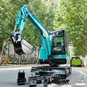 3.5 Ton Minigraafmachine Voor Kubota Motor 3500 Ton Crawler Digger Farm Gebruikte Machine Eaton Hydraulische Cilinder Shimadzu Hydraulische - Product Image 2