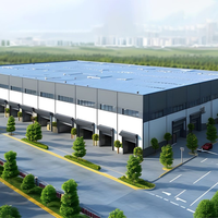 Almacén y Taller de Estructura de Acero Moderna con Precios Directos de Fábrica, Certificado ISO9001