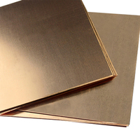 Fournisseur de feuilles de laiton poli ASTM C71500 / C70600 plaque d'alliage de cuivre-nickel Feuilles de laiton martelées