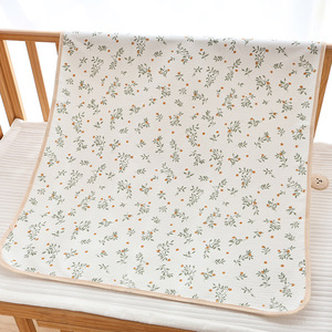 <span class=keywords><strong>Matelas</strong></span> à <span class=keywords><strong>langer</strong></span> imperméable réutilisable pour bébé, en coton respirant, multifonctionnel, protège-<span class=keywords><strong>matelas</strong></span> pour garçons et filles - Product Image 4