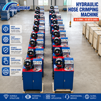 Machine à sertir les flexibles hydrauliques de 1/4'' à 2'', 220V/380V, prix compétitif, qualité supérieure, adaptée au sertissage de flexibles industriels