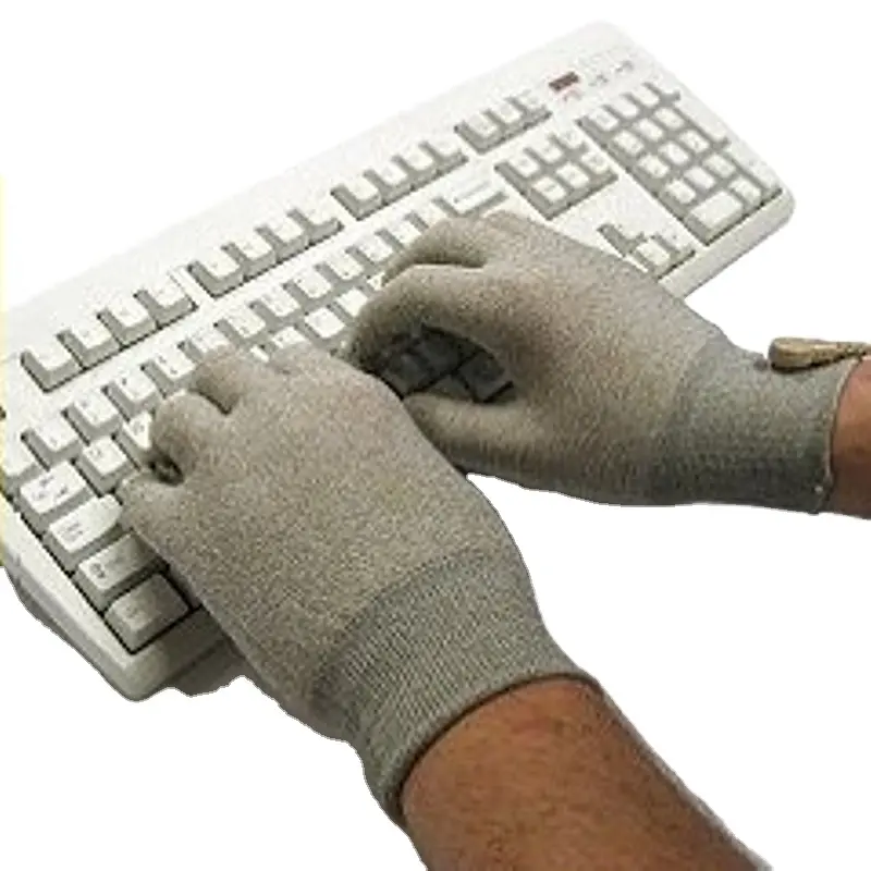 Silver fiber magic hand massage gloves