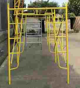 Light Duty Aluminium Frame <strong>Scaffolding</strong> Q235 HDG Modular Tool-Free Walking <strong>Board</strong> 3 Level 800kg High-Strength Modern Hotel - Product Image 3