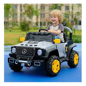 รถของเล่นเด็กขับเคลื่อนด้วยไฟฟ้า รุ่นควอด 390 มอเตอร์ 12V7Ah แบตเตอรี่ พวงมาลัย ช่องเสียบ USB ระบบเสียง ไฟส่องสว่าง วัสดุพลาสติก ทนทาน ปลอดภัย สำหรับเด็กอายุ 2-4 ปี - Product Image 1