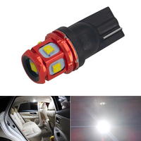 Auto-Zubehör T10 Autobeleuchtungslampe T10 Canbus LED CSP 6SMD 194 T10 Keilförmige Leuchten Fehlerfrei Auto-Innenraumbeleuchtung Leselampe