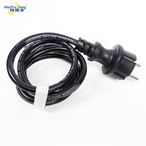 VDE approbation EU Euro <span class=keywords><strong>Plug</strong></span> 3 Pin10A/16A prise de câble électrique prise d'isolation connecteur de rallonge - Product Image 2