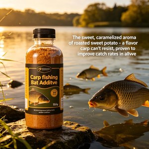 Additif concentré pour appâts à carpes Boilie Booster, saveur de patate douce rôtie, attractif pour <span class=keywords><strong>la</strong></span> fabrication d'appâts de pêche - Product Image 2